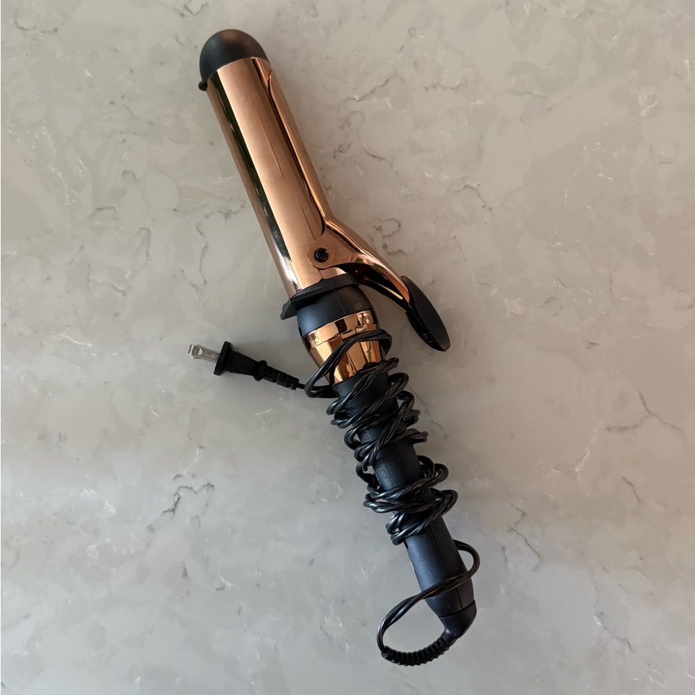 Rose gold Conair InfinitiPro Curling Iron